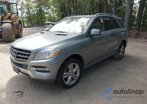 2012 Mercedes-Benz Ml 350 4Matic из США, поврежденный, VIN 4JGDA5HB4CA095576